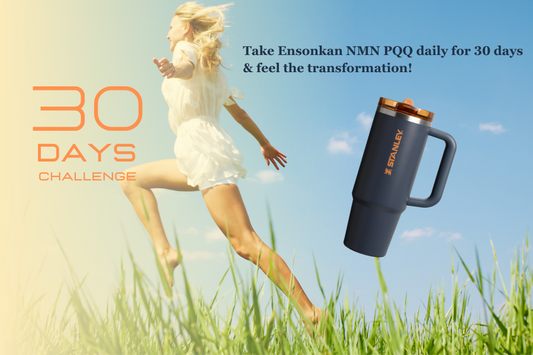 March Into More Energy – Take the 30-Day NMN PQQ Challenge!
