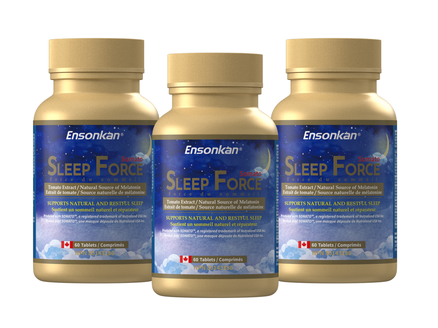 Ensonkan Sleep Force (Somato 40mg Complex), 60 Tablets