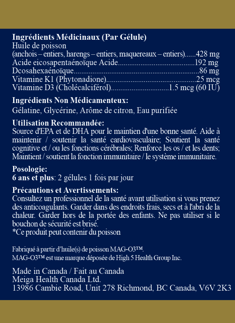 Ensonkan® Omega-3 + Vitamin D3 and K1