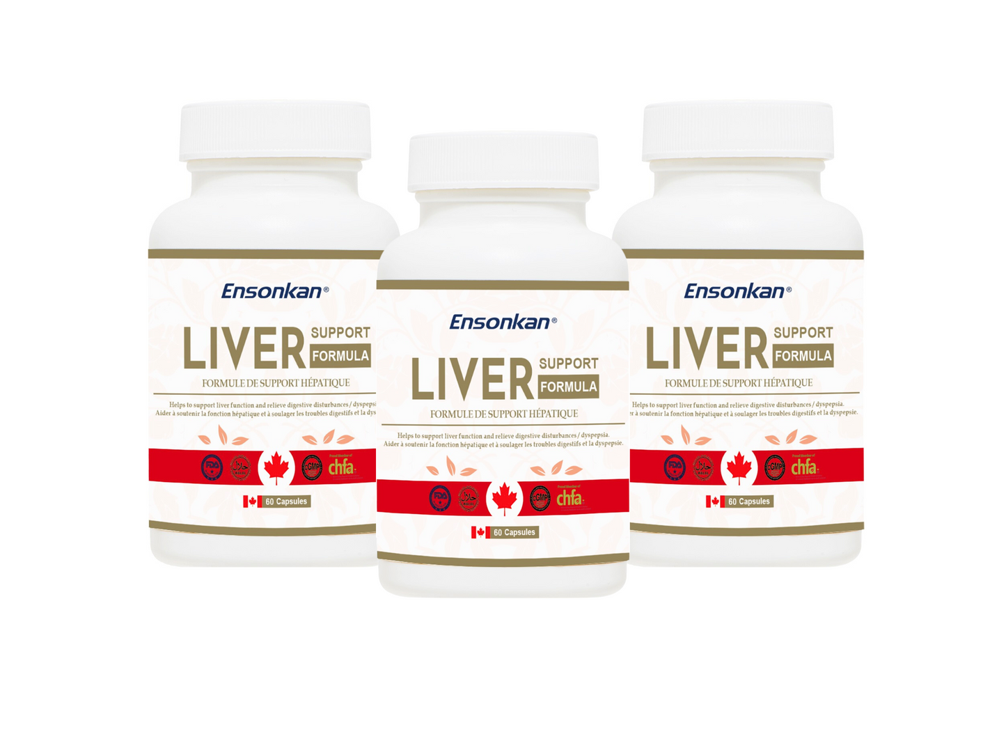 Ensonkan Liver Support Formula (60 Capsules)