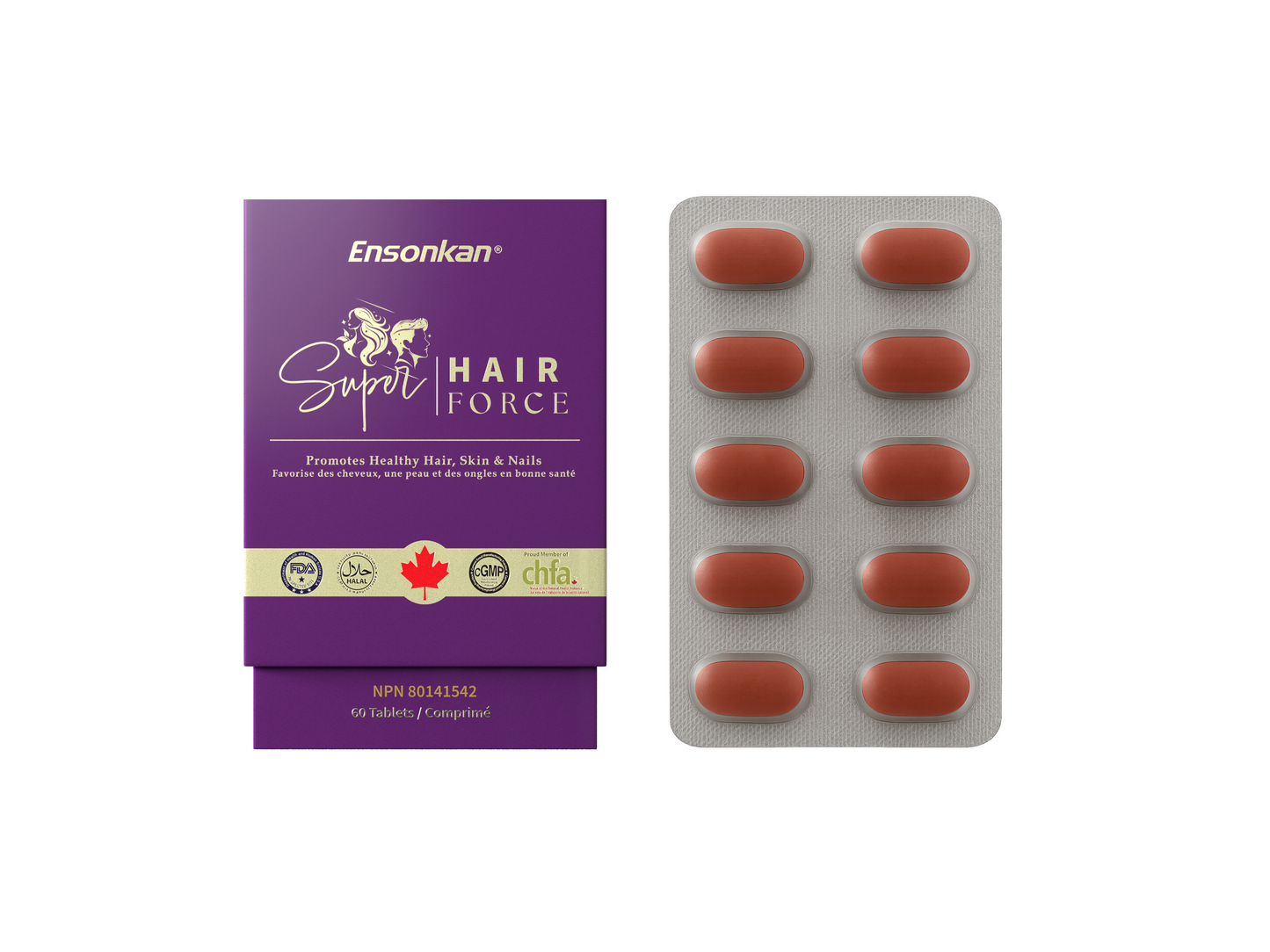 Ensonkan Super Hair Force (60 Tablets)