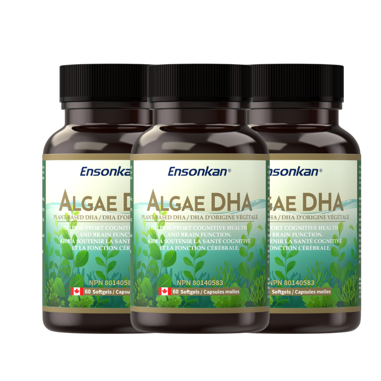 Ensonkan Algae DHA 120 mg (60 Softgels)