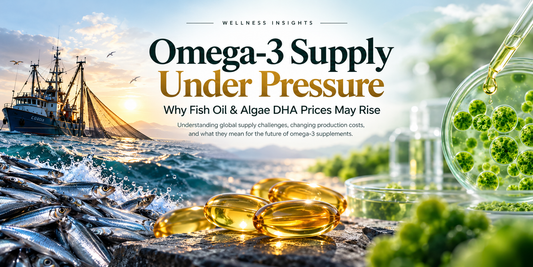 Omega-3 Supply Under Pressure: Why Fish Oil &amp; Algae DHA Prices May Rise
