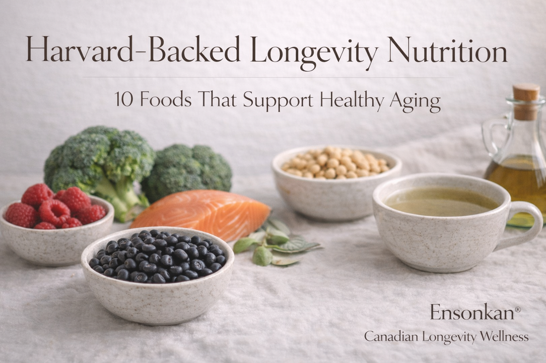 Harvard-Backed Longevity Nutrition: 10 Foods That Support Healthy Aging