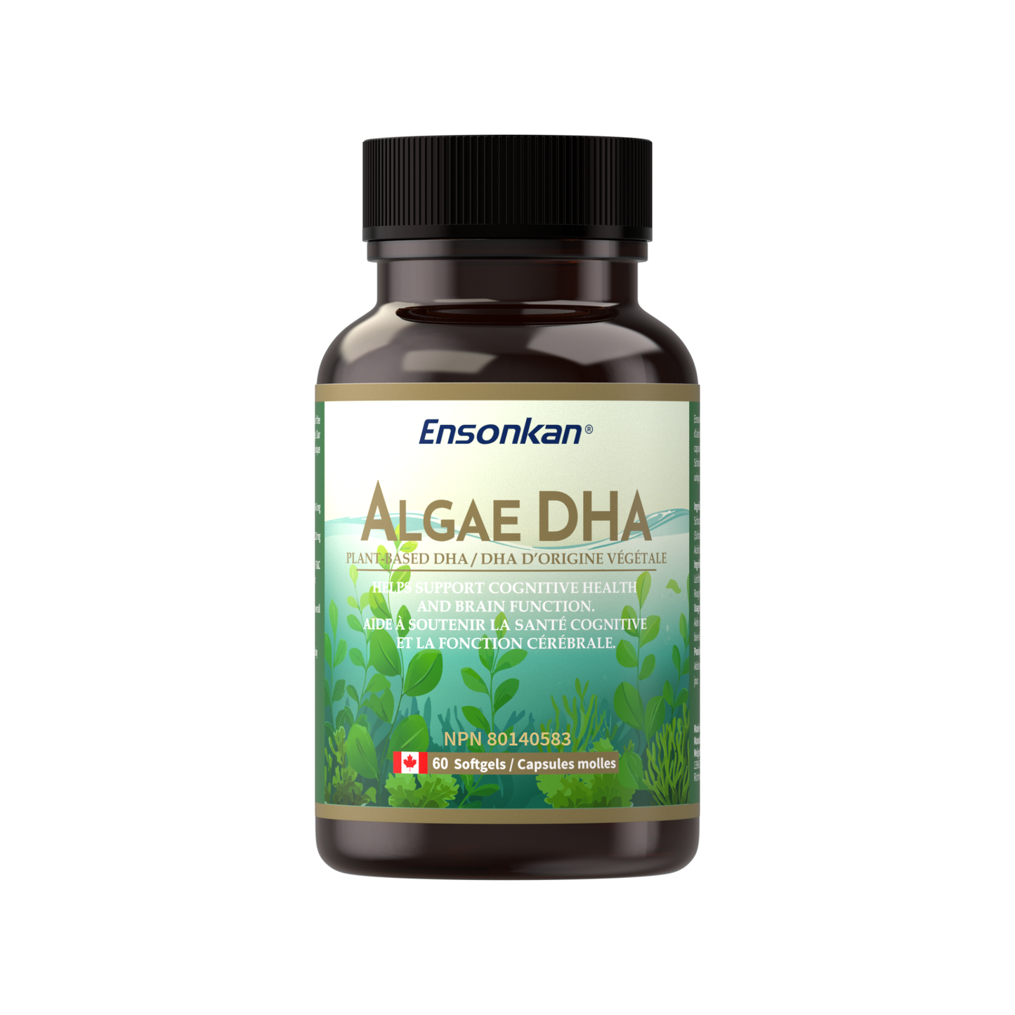 Ensonkan Algae DHA 120 mg (60 Softgels)