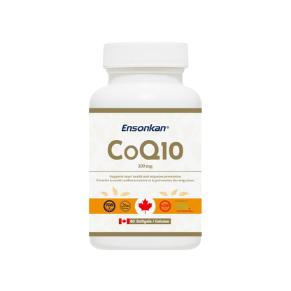 Ensonkan CoQ10 100mg (60 Softgels)