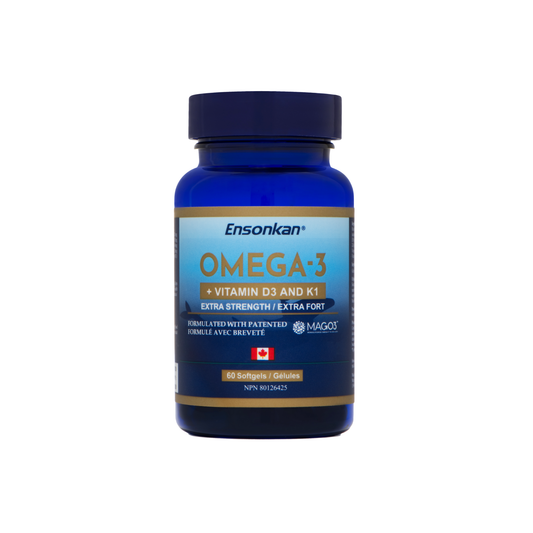 Ensonkan® Omega-3 + Vitamin D3 and K1