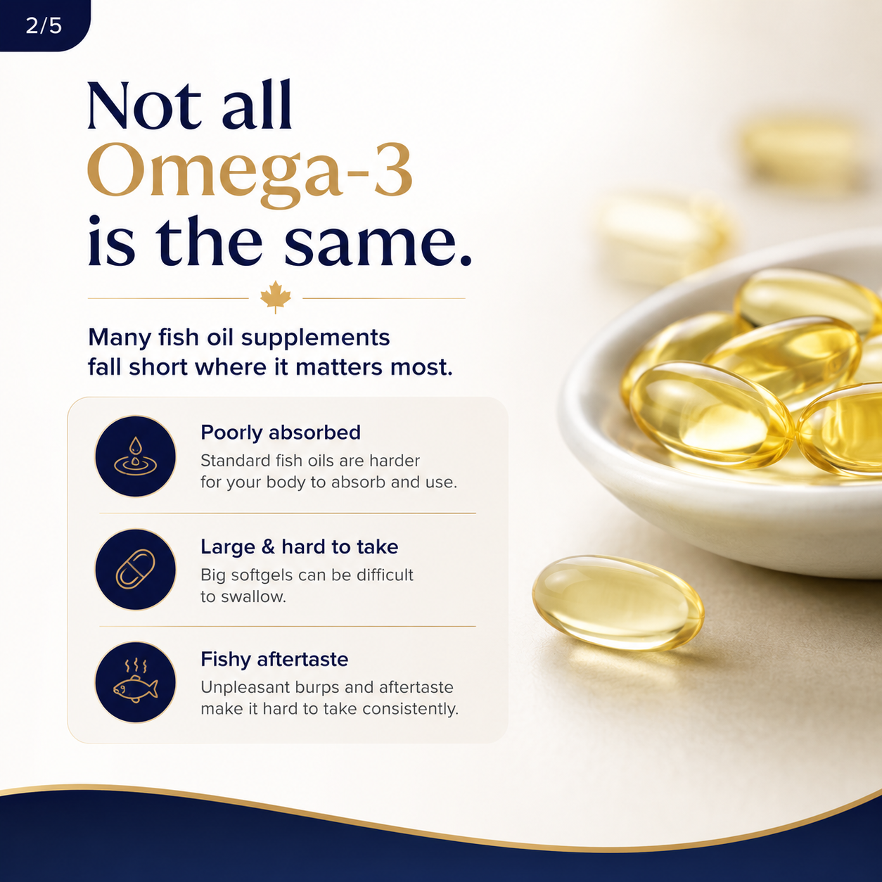 Ensonkan® Omega-3 + Vitamin D3 and K1